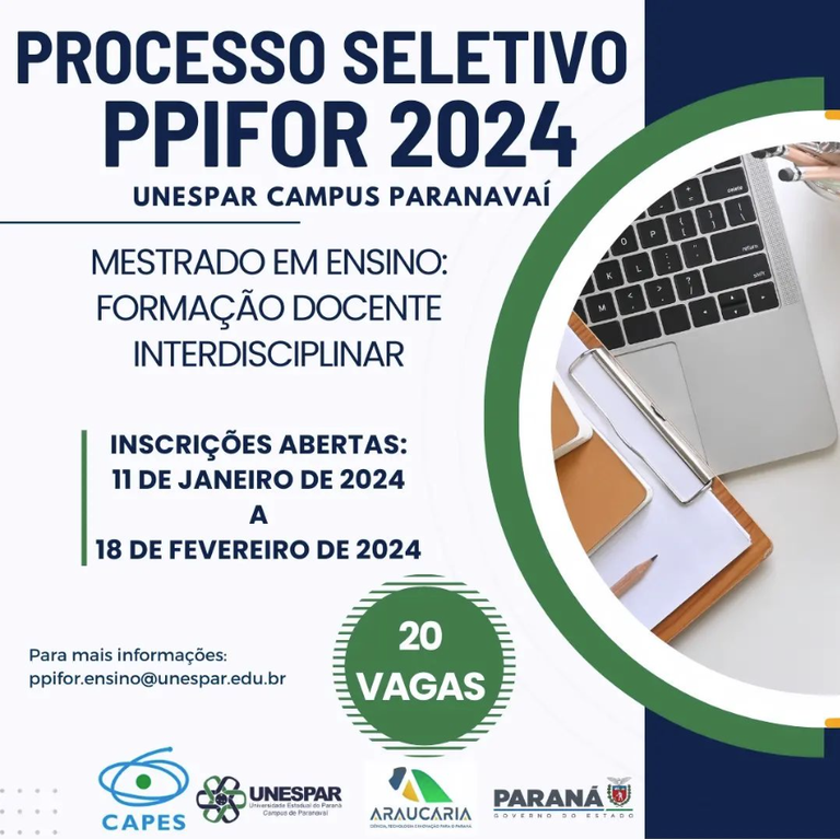 Processo Seletivo PPIFOR 2024