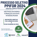 Processo Seletivo PPIFOR 2024
