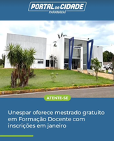 Em 16/12/2025, o veículo de notícias Portal da Cidade Paranavaí noticiou a publicação do Edital nº 72/2025-PPIFOR, que dispõe sobre o processo seletivo para ingresso no curso de Mestrado em 2026. A matéria foi intitulada "Unespar oferece mestrado gratuito em Formação Docente com inscrições em janeiro" e pode ser consultada em https://paranavai.portaldacidade.com/noticias/educacao/unespar-oferece-mestrado-gratuito-em-formacao-docente-com-inscricoes-em-janeiro-0551. Em 13/01/2026, foi publicada a notícia "Inscrições para mestrado em Ensino estão abertas na Unespar de Paranavaí" (https://paranavai.portaldacidade.com/noticias/cidade/inscricoes-para-mestrado-em-ensino-estao-abertas-na-unespar-de-paranavai-4722).